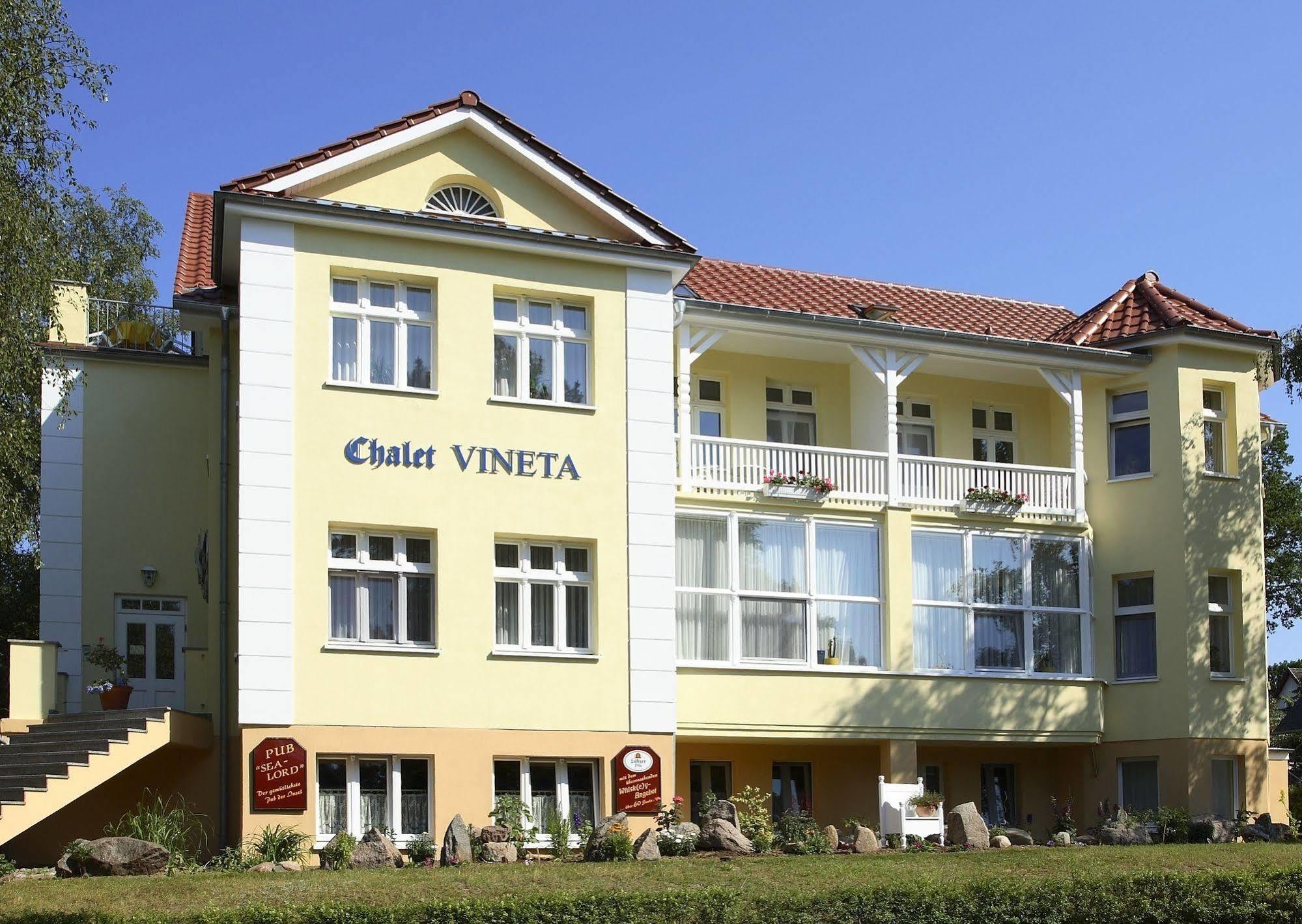 Vineta Strandhotels زينوويتز المظهر الخارجي الصورة